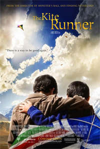 Movie poster for The Kite Runner