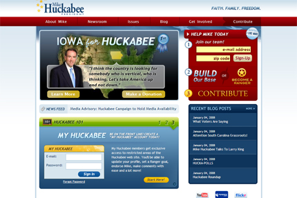 Huckabee for president 2008