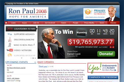 Ron Paul for president 2008