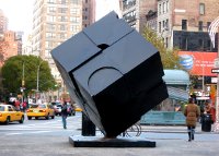 The Cube at Astor place