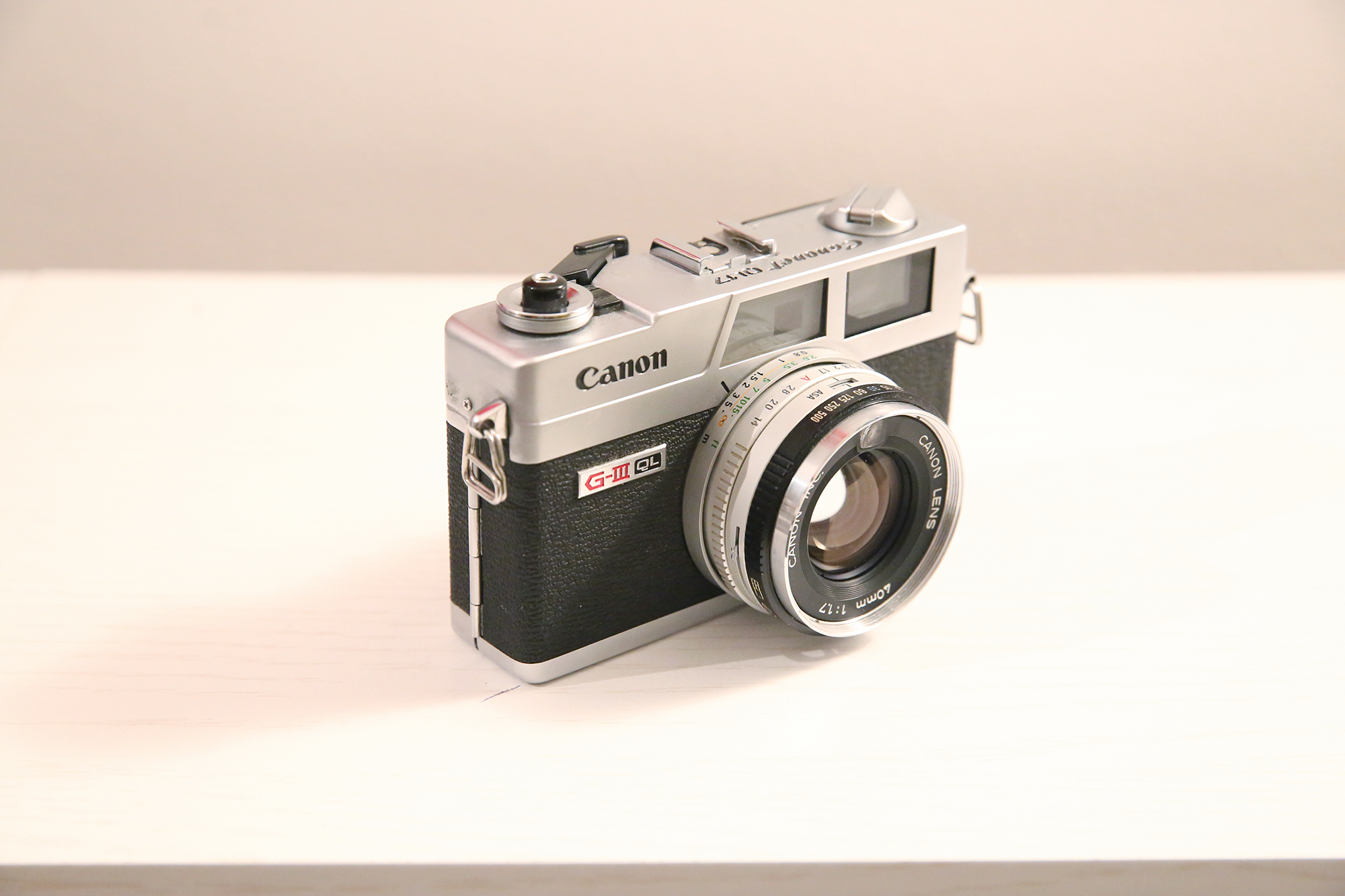 Vintage Canon Film Camera Collection | Canon Canonet QL17 GIII