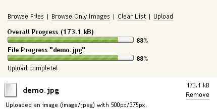 FancyUpload 2.0 by Harald Kirschner