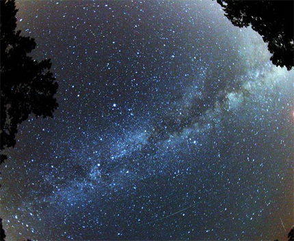 Perseid Meteor Shower, August 12, 2008