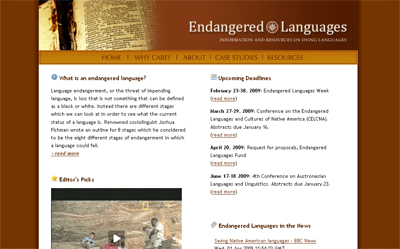 Endangered Languages thumbnail