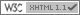 This page is valid XHTML 1.1